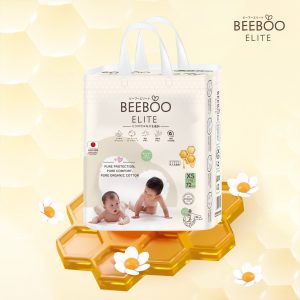 Bỉm Beeboo Elite Size XS Túi 72 Miếng
