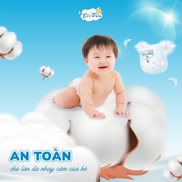 Bỉm Quần Beeboo Size XXXL Túi 40 Miếng - Hình ảnh 3
