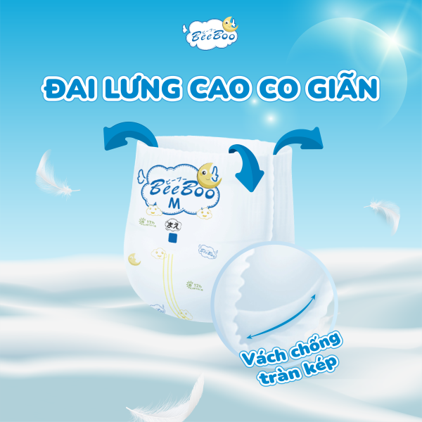 Bỉm Quần Beeboo Size XXXL Túi 40 Miếng - Hình ảnh 2